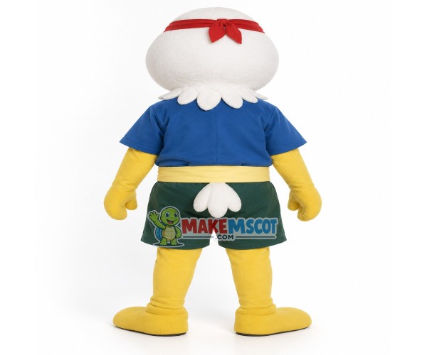 Ninja Baby Eagle Mascot Cartoon Costume Ninja Baby Eagle Mascot Cartoon Costume