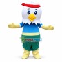 Ninja Baby Eagle Mascot Cartoon Costume 
