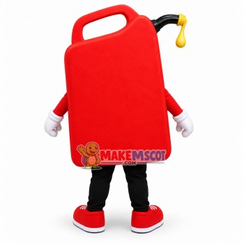 Huge Cartoon Red Gas Can Lightweight Mascot Costume Huge Cartoon Red Gas Can Lightweight Mascot Costume