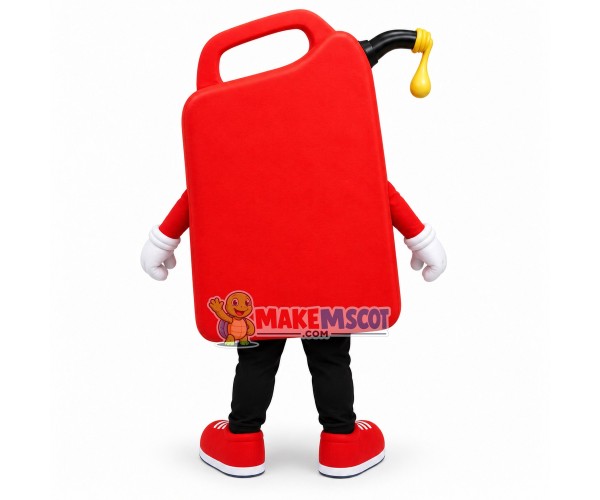 Huge Cartoon Red Gas Can Lightweight Mascot Costume Huge Cartoon Red Gas Can Lightweight Mascot Costume