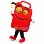 Huge Cartoon Red Gas Can Lightweight Mascot Costume	