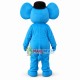 Mr. Blue Elephant Mascot Costume Mr. Blue Elephant Mascot Costume