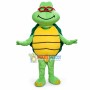 Green Turtle With Red Frame Mascot Costume