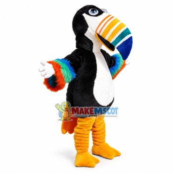 Colorful Toucan Mascot Costume Colorful Toucan Mascot Costume