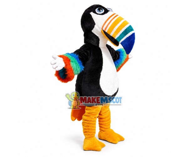 Colorful Toucan Mascot Costume 