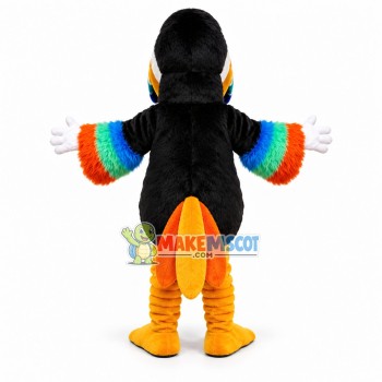 Colorful Toucan Mascot Costume Colorful Toucan Mascot Costume