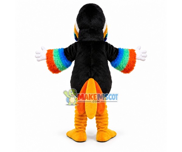 Colorful Toucan Mascot Costume 