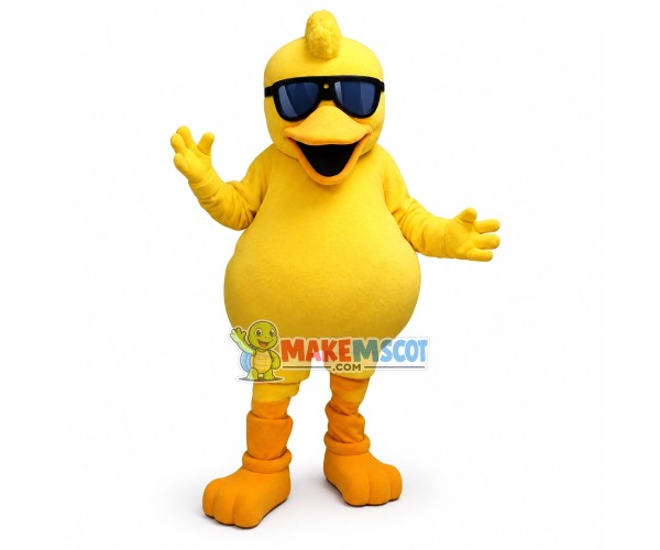 Cool Quacky the Duck Mascot Adult Costume Cool Quacky the Duck Mascot Adult Costume