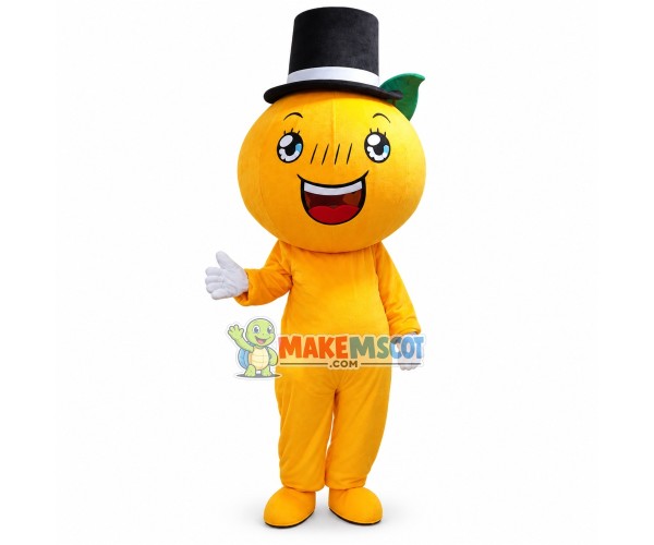 Mr. Orange Mascot Costume Mr. Orange Mascot Costume