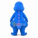 Cute Baby Blue Dragon Mascot Costume Cute Baby Blue Dragon Mascot Costume