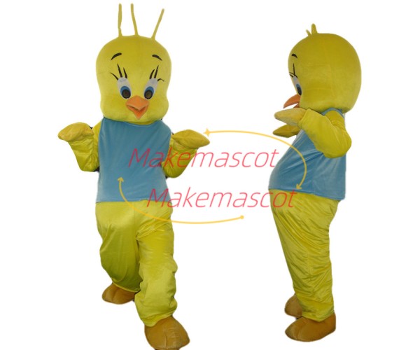 Innocent Tweety Bird Mascot Costume Innocent Tweety Bird Mascot Costume