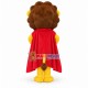 Cartoon Hero Golden Lion Mascot Costume Cartoon Hero Golden Lion Mascot Costume