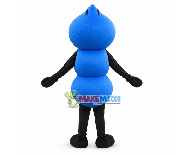 One-eyed Blue Ant Mascot Costume For Adult One-eyed Blue Ant Mascot Costume For Adult