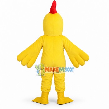 Yellow Chicken Mascot Costume Yellow Chicken Mascot Costume