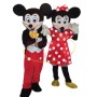 Basic Version Of Mickey Mouse & Minnie Mouse Mascot Costume	