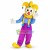 Adorable Court Jester Mascot Costume 