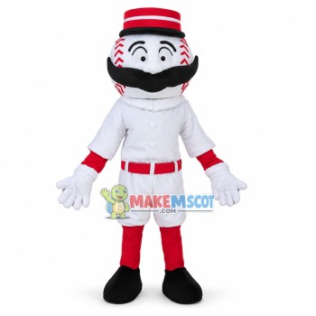 Mr. Redlegs Mascot Costume