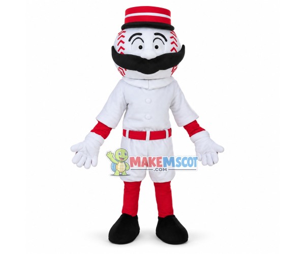 Mr. Redlegs Mascot Costume Mr. Redlegs Mascot Costume