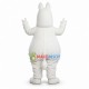 Adventurous Moomintroll the White Hippopotamus Mascot Costume Adventurous Moomintroll the White Hippopotamus Mascot Costume