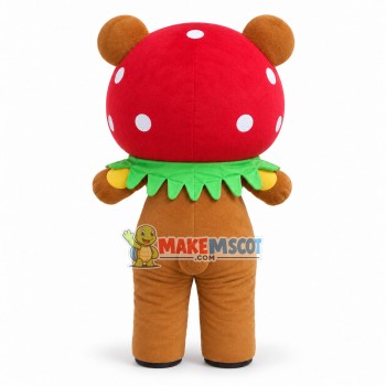 San-X Rilakkuma Strawberry Mascot Adult Costume San-X Rilakkuma Strawberry Mascot Adult Costume