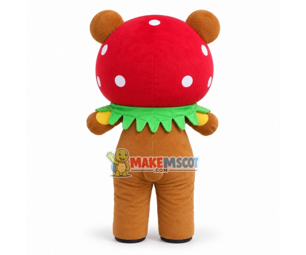 San-X Rilakkuma Strawberry Mascot Adult Costume	