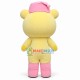 Mischievous Korilakkuma In Pink Hat Mascot Costume Mischievous Korilakkuma In Pink Hat Mascot Costume