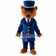 Sheriff Teddy Bear Mascot Costume Sheriff Teddy Bear Mascot Costume