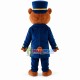 Sheriff Teddy Bear Mascot Costume Sheriff Teddy Bear Mascot Costume