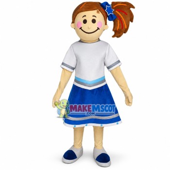 Cheerleader Mascot Costume Cheerleader Mascot Costume
