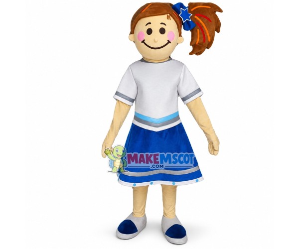 Cheerleader Mascot Costume Cheerleader Mascot Costume