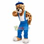 Chaz The Cheetah Mascot Costume
