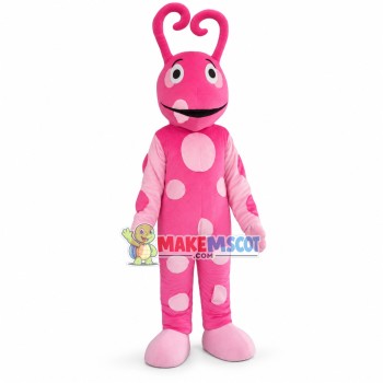 Optimistic Uniqua the Unique Creature Mascot Costume Optimistic Uniqua the Unique Creature Mascot Costume