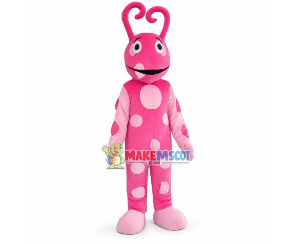 Optimistic Uniqua the Unique Creature Mascot Costume Optimistic Uniqua the Unique Creature Mascot Costume