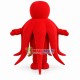 Simple Style Red Octopus Mascot Costume Simple Style Red Octopus Mascot Costume