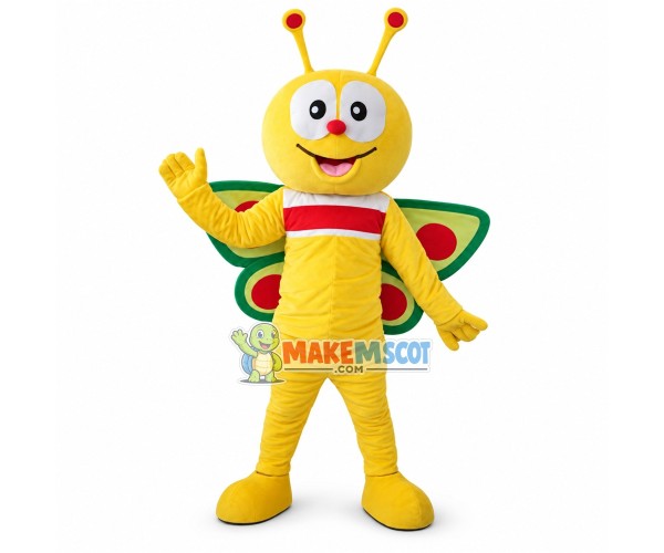 Lovely Cartoon Butterfly Mascot Costume For Adult Lovely Cartoon Butterfly Mascot Costume For Adult