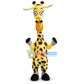 Loyal Melman the African Giraffe Madagascar Mascot Costume