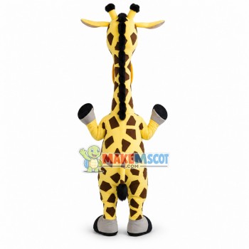 Loyal Melman the African Giraffe Madagascar Mascot Costume Loyal Melman the African Giraffe Madagascar Mascot Costume