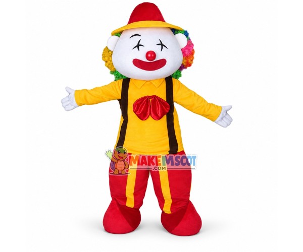 Carnival Clown Mascot Costume Carnival Clown Mascot Costume