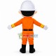 Chinese Fireman Mascot Costume Chinese Fireman Mascot Costume