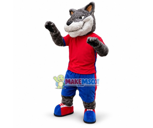 Sport Sly Rat Mascot Adult Plush Costume Sport Sly Rat Mascot Adult Plush Costume