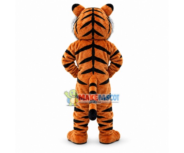 Adult Plush Tiger Mascot Costume Adult Plush Tiger Mascot Costume