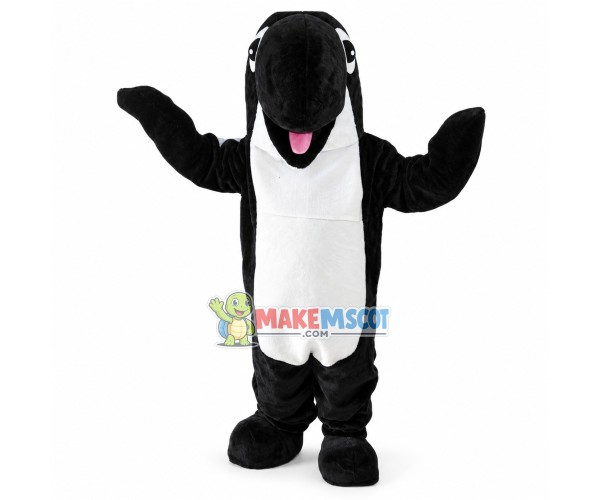 Orca Mascot Costume Orca Mascot Costume