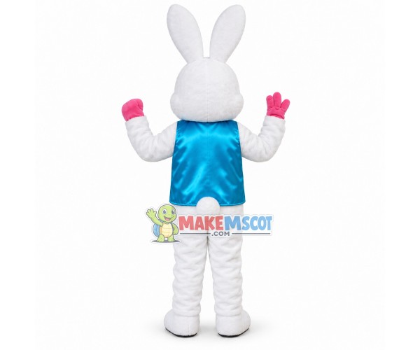 Adorable Easter Bunny Mascot Costume Adorable Easter Bunny Mascot Costume