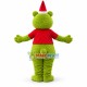 Christmas Green Ted Ted Humor Teddy Bear Mascot Costume Christmas Green Ted Ted Humor Teddy Bear Mascot Costume