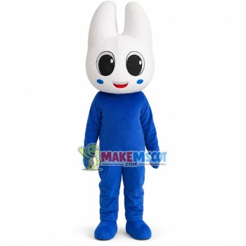 Fancy Cartoon Rabbit Mascot Costume Fancy Cartoon Rabbit Mascot Costume