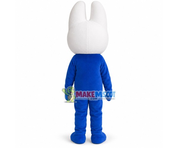 Fancy Cartoon Rabbit Mascot Costume Fancy Cartoon Rabbit Mascot Costume