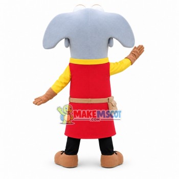 Lightweight Cartoon Hammer Mascot Adult Costume	