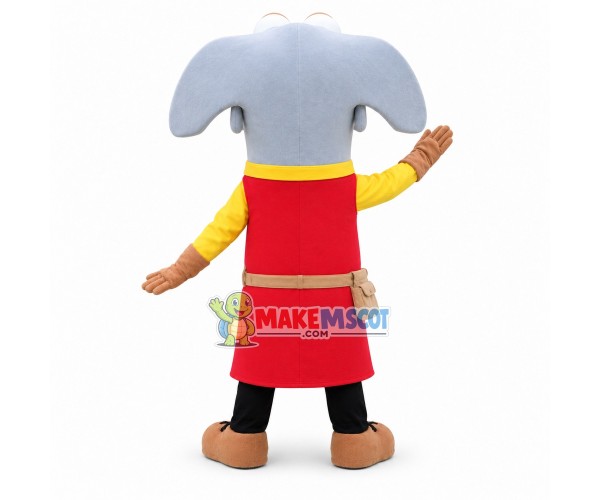 Lightweight Cartoon Hammer Mascot Adult Costume	