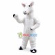 White Goat Long Fur Mascot Costume White Goat Long Fur Mascot Costume