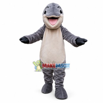 Cute Dolphin Mascot Costume Cute Dolphin Mascot Costume